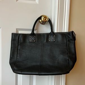 Gap leather tote bag